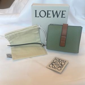 Loewe Anagram Tab Leather Wallet